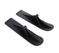 BESPORTBLE 125mm Snowboard Sledge and Ski Scooter Plastic Snow Sled for Boys and Girls Sturdy 2-in-1 Winter Sliding Toy for Snow Play and Outdoor Fun