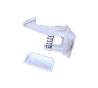 BESPORTBLE 12pcs Boy Girl Safety Locks Spring Cabinet Locks for Cupboard Doors Boys and Girls Protection
