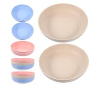 BESPORTBLE 12pcs Cat Feeding Bowls Practical Cat Food Dishes for Kittens Non- Base Easy to Clean Lightweight and Portable