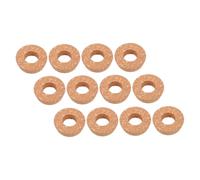 BESPORTBLE 12pcs Cork Stoppers with Center Hole for Hydroponic Glass Planters Tapered Cork Lids for Terrariums and Propagation Vases Rustic Airflow Bottle Plugs for Indoor Outdoor Plant