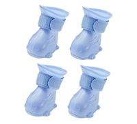 BESPORTBLE 12pcs Dog Rain Boots Non- Warm Design for Puppies for Rainy Days and Outdoor Activities Large Light