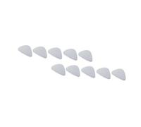 BESPORTBLE 12pcs Electric Guitar Stainless Steel Picks Double-sided Shiny Surface Tortex Guitar Picks Alternative