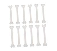 BESPORTBLE 12pcs Fake Human Bone Realistic Plastic Bones for Halloween Decorations Cosplay for Haunted House Props Party Atmosphere Prehistoric Themed Events