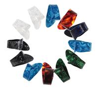 BESPORTBLE 12pcs Guitar Picks for Electric Guitar with Comfortable Xylonite Nylon Material, Enhance Sound Quality, for Beginners, for Fingerstyle Playing and Practice