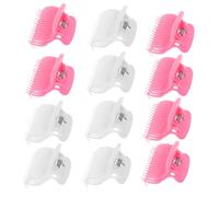 BESPORTBLE 12pcs Hair Curling Iron Clips Claw Hot Roller Clamp Volumizing Curler for Women Girls Hairdressing Styling Tool