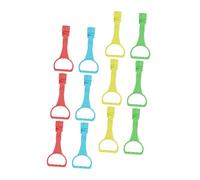 BESPORTBLE 12pcs Hanging Pull Up Rings for Walking Practice Safety Stand Support for Exercise Portable Nursery Training Tool to Strengthen Legs and Arms in Indoor Play