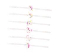 BESPORTBLE 12pcs Luminous Unicorn Bracelet for Party Supplies Creative Cartoon Bracelet Flashing for Birthday for Boy Girl Luminous Unicorns