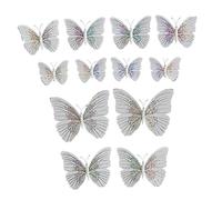 BESPORTBLE 12pcs Magnetic Butterfly Fridge Magnets Creative Home Decor Pvc Magnetic Sticker for Refrigerator Cute Fridge Magnets for Kitchen Decor
