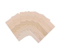 BESPORTBLE 12pcs Martial Arts Practice Boards for Taekwondo and Karate Training Lightweight Wood Breaking Planks for Skill Development and Performance Portable Striking Power Enhancer
