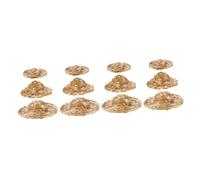 BESPORTBLE 12pcs Mini Bamboo Mini Hats for Parrots Soft Comfortable Bird Accessories for Social Media Photos Lightweight Easy to Wear for Birds