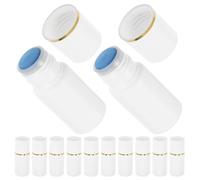 BESPORTBLE 12pcs Ml Sponge Tip Glue Applicator Bottle with Roll on Sponge Cap, Refillable Plastic Squeeze Bottle for Liquids, Easy Content Monitoring, for Hair and Body Use at Home