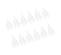 BESPORTBLE 12Pcs Nose Sucker with Silicone Tips Manual Nasal Clearing Device for Portable and Durable Essentials for Everyday Use and Travel