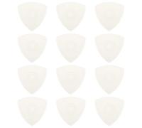 BESPORTBLE 12Pcs Nylon Ukulele Picks Non-Slip Guitar Practice Plectrums for Liuqin Bass Instrument Accessories