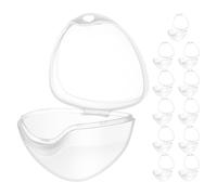 BESPORTBLE 12pcs Pacifier Storage Box Portable Baby Pacifier Holder for Travel Pp Case