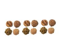 BESPORTBLE 12pcs Rattan for Small Birds and Natural Chew Toys for Parrots Cockatiels and Small Animals Promotes Healthy Teeth and Mental Safe and Design