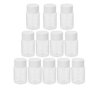 BESPORTBLE 12pcs Refillable Travel Bottle 15ml PET PP Leakproof Container