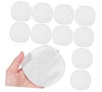 BESPORTBLE 12pcs Reusable Breast Pads for Nursing Moms Soft Absorbent Cotton Inserts with Contoured Design for Comfort Washable and Highly Absorbent Structure