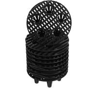 BESPORTBLE 12Pcs Round Plant Pot Risers 10Cm Plastic Flower Pot Feet Inserts for Indoor Outdoor Planter Support Drainage Protection Root Rot Prevention