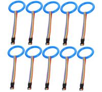 BESPORTBLE 12Pcs Safety Walking Rope Leash for Handles Durable Wear Preschool Outdoor Leash for Group Walking Camping Hiking and Park Activities