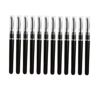 BESPORTBLE 12Pcs Silicone Eyelash Brush for Women Soft Portable Eyelash Comb Makeup Tool for Beginners Comfortable Design for Natural Lash Shaping and Separation Before After Mascara