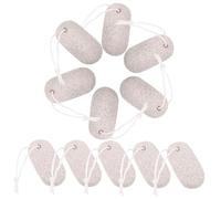 BESPORTBLE 12pcs Small Pet Chew Toys for Hamster Rabbit Parrot Natural Mineral Stone Teeth Care Oval Shape Safe for Chewing and Nutrition for Small Animal Cages