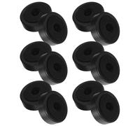 BESPORTBLE 12pcs Speaker Isolation Feet Pads Durable Slip Furniture Grippers for Amplifier CD Dvd Players Vibration Dampening and Floor Protection Stylish Black Design Easy to Install
