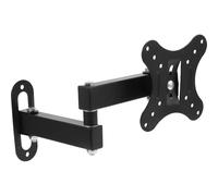 BESPORTBLE 14-24 Inch Adjustable TV Wall Mount Bracket Retractable Monitor Screen Holder for Computer Displays, Floating Wall Mounted Stand Suitable for Home and Office Use