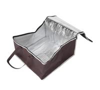 BESPORTBLE 14-inch Portable Cake Storage Insulation Bag Non-Woven Fabric, Aluminum Cooler Bag for Food, Picnic, Pizza, and Takeaway
