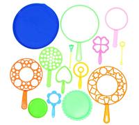 BESPORTBLE 14Pcs Colorful Bubble Wand Set Fun Bubble Maker for Outdoor Activities Backyard Games and Birthday Parties Creates Vibrant Bubbles Various