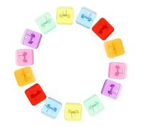 BESPORTBLE 14pcs Portable Plastic Paper Clips for Document Organizing with Extra Strong Hold and Easily Removed Features, for Students and Teachers Using Crafts and Office Documents