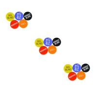 BESPORTBLE 15 pcs Poker Dealer Buttons Set Including Little Blind Big Blind Kill Reserved Chips for Poker Night and Tournaments Game Accessories