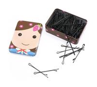 BESPORTBLE 150pcs Classic Bobby Hair Pins with Storage Box Strong Grip Hair Clips for Women for Styling Weddings Daily Use and Updos