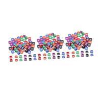 BESPORTBLE 150pcs Metal Bird Leg Lightweight Pigeon Foot Circles for Homing Pigeons Parrots and Poultry Easy Identification Smooth Alloy Material