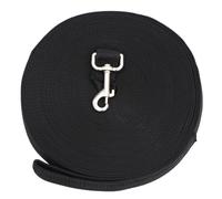 BESPORTBLE 15m Nylon Pet Leash for Dog Training and Obedience Black Tracking for Puppies and Cats for Walking and Recall Training