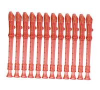 BESPORTBLE 15pcs Boys and Girls Clarinet Set 6-Hole Colorful Wind Instruments for Children Early Educational Musical Toys for Beginners for Classroom and Home Practice Random Color