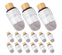 BESPORTBLE 15Pcs M5 Threaded 6Mm Capacitive Stylus Pen Tips Replacement with Conductive Silver Fiber Mesh for Touch Screen Tablets and Phones