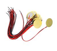BESPORTBLE 15pcs Piezo Pickup for Guitar Acoustic Guitar Pickup with Brass Diaphragm Disc Enhanced Sound and Lasting Use, for Contact Mics and Musicians