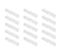 BESPORTBLE 15pcs Plastic Pen Box for Students and School Use | Shell, Fixed Plate Ring Design, Single Compartment Layout, Suitable for Craft Fair Booth Display
