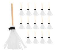 BESPORTBLE 15pcs Scale Mini Mops for DIY Play and Party Decorations Tiny Cleaning Tools for Creative Role Play and Educational Fun