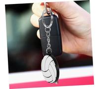 BESPORTBLE 15pcs Sports Ball Keychains PVC Mini Pendant Portable Lightweight Hanging Decor for Bags Backpacks and Keys Bright Multipurpose Accessories