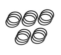 BESPORTBLE 15pcs Trumpet Rubber Tuning Slide Buffer Rings for Cornet and Trumpet, Black Rubber Muffler Parts Prevent Noise and Ensure Easy Installation for Musical Instrument Repair