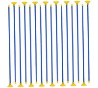 BESPORTBLE 16 Pcs Friendly Suction Cup Arrows for Bow Plastic Replacement Arrows for Boys Easy to Learn Archery Accessories for Indoor and Outdoor Play Birthday Party Supplies