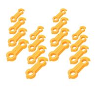 BESPORTBLE 16pcs Bird Leg Alignment Brace for Chicks and Parrots, Plastic Splay Leg Corrector with 3.5mm to 6mm Hoops, Providing Safe and Gentle Support for Avian and Breeder Use