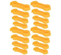 BESPORTBLE 16pcs Bird Leg Brace for Cockatiels and Chicks, Plastic Toe Straightening Device with 3.5mm to 6mm Hoop Sizes, High Biocompatibility for Avian Support in Bird Breeders and Care