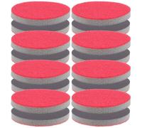 BESPORTBLE 16pcs Bowling Pad Polishing Cleaner Sponge Ball Cleaning Pad Bright and Clean Surface, Tear-resistant, Wear-resistant, for Bowling Balls