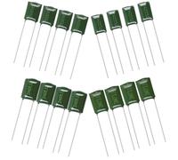 BESPORTBLE 16Pcs Guitar Tone Capacitors Copper Small Electric Guitar and Bass Capacitor Set for Accessories Musical Instrument Electronics