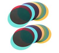 BESPORTBLE 16pcs Light Diffuser Film: Self-Adhesive Warm Light Correction Film - Color Correcting Sheets for Classroom Theatre Party Lighting Photography