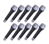 BESPORTBLE 16Pcs Microphone Prop Lightweight Simulation Mic for Party Cosplay Stage Performance and Pretend Play Fun Accessory for Birthday Celebrations