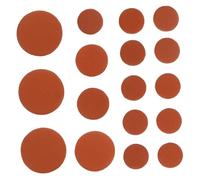 BESPORTBLE 17pcs Clarinet Replacement Pads Made of Genuine Leather for Instrument Repair, Improving Accuracy of Playing Stable Support, Suitable for Clarinet Maintenance and Sound Hole