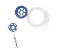 BESPORTBLE 18 Strings High-strength PE Fishing Pull Line for Hand Throw Cast Nets Thickened Wire Low-drag Design for Freshwater and Saltwater Easy Replacement Cast Net Repair Line